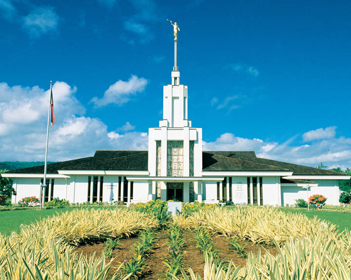 A photo of the Apia, Samoa Mormon Temple. 