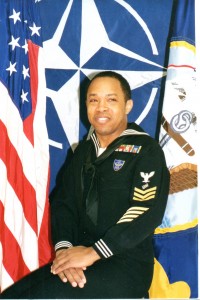 A photo of Keith Brown in his uniform.