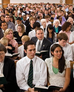 Mormon church meeting Blacks Priesthood