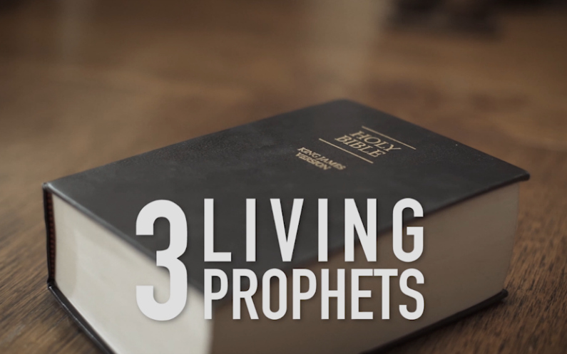 Mormons believe that God speaks through living prophets as He did in biblical times