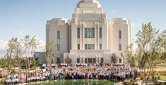 Celebrating a Mormon Temple Dedication