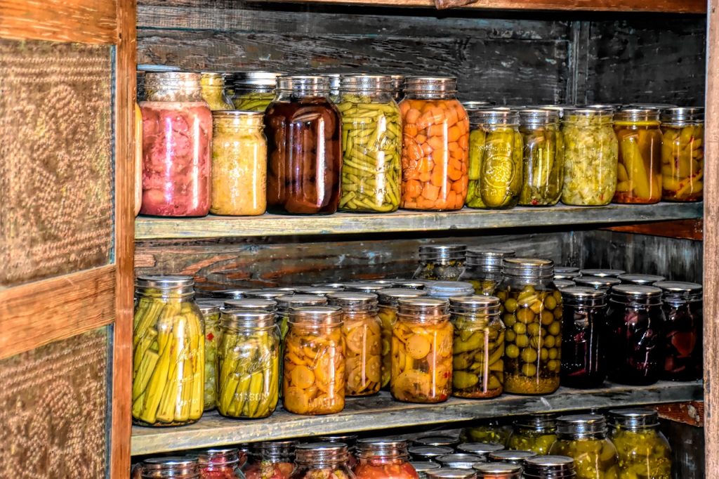 Food storage is part of preparing for a disaster.